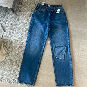NWT Good American Good ‘90s Jeans SZ 2/26”